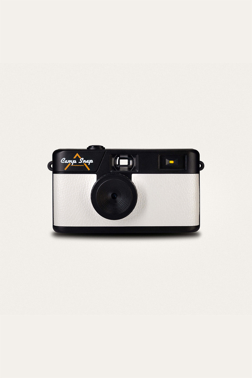 camp snap 101 camera white front