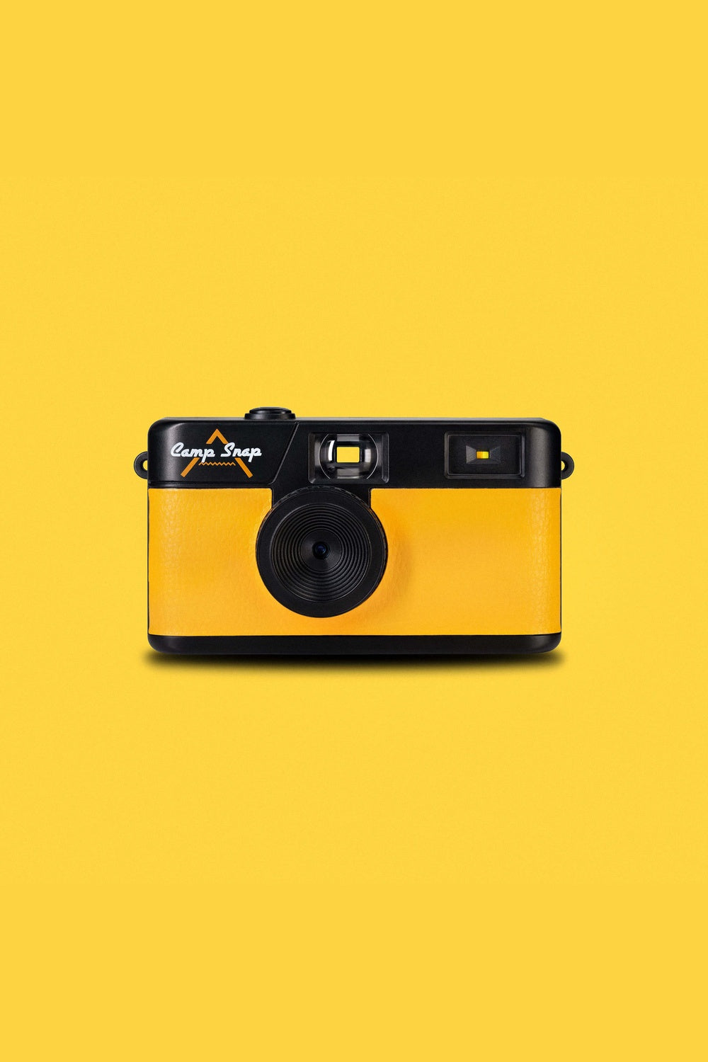 camp snap 101 camera yellow front
