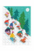 WINTER SLEDDING 130 PC PUZZLE ORNAMENT