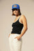 Brixton - Ringer Organic Tee - Black/Off White - Front