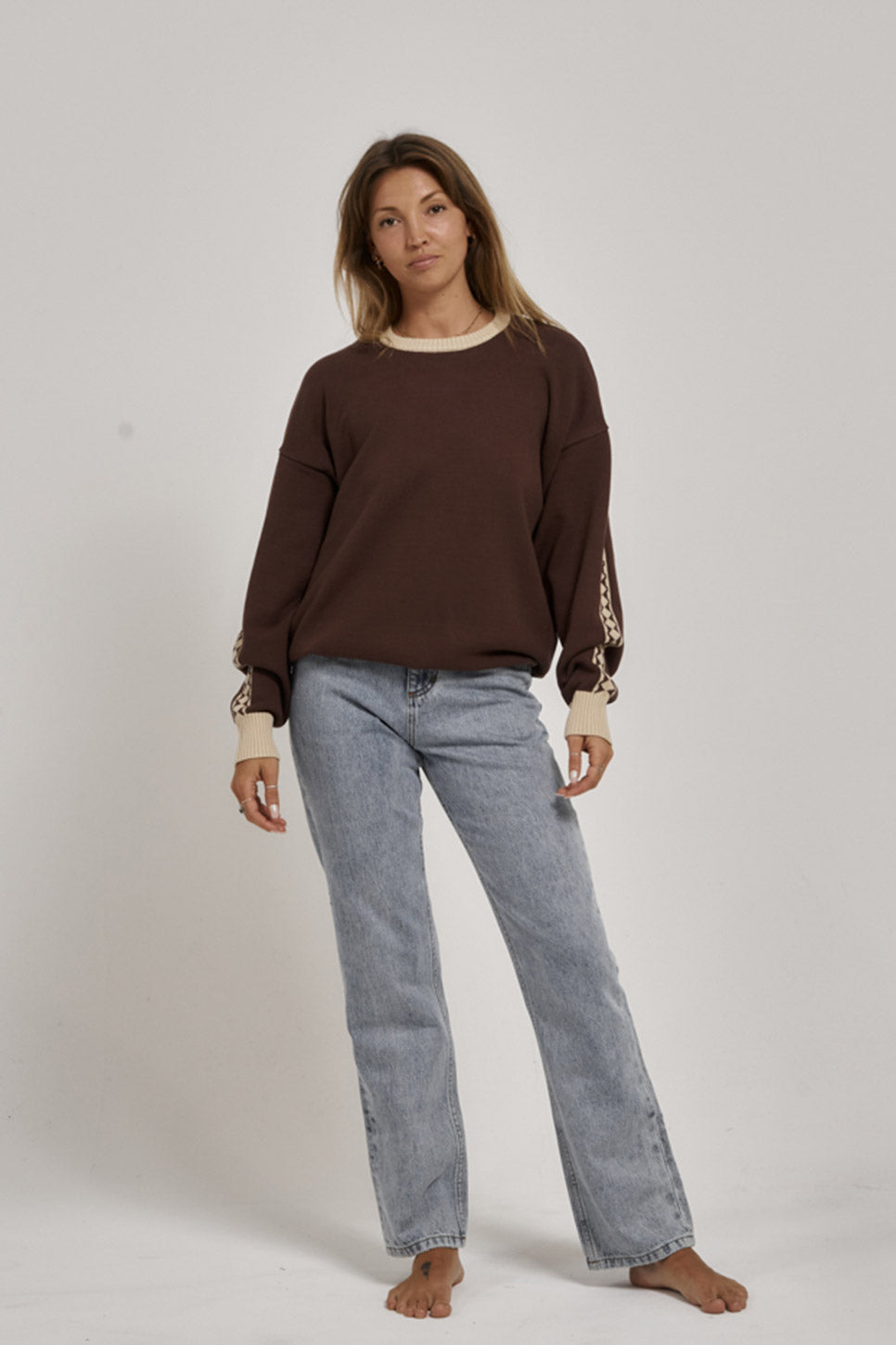 SEQUENCE KNIT CREW