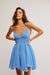 Free People - Delia Slip - Blue Vista - Front