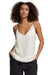 Scotch & Soda - Jersey Tank w/ Woven Front Panel - Soft Ice - Front