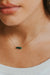 Hello Adorn - Moss Gemma Necklace - Model
