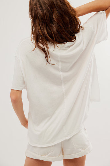 Free People - Nina Tee - Ivory - Back