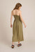 Roark - Meadows Dress - Aloe - Back