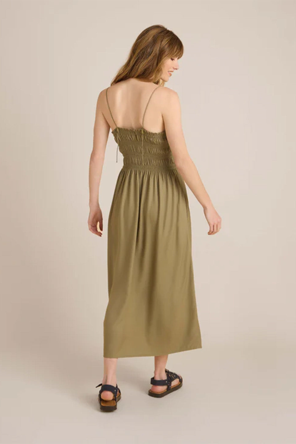 Roark - Meadows Dress - Aloe - Back