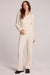 Chaser Beatrix Sweater in Antique White — Full-body view