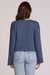 Lunnah Top in Dark Denim — Back view