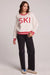 Chaser Ski in White — Full-body view