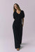 chaser abbie blouse true black
