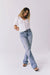 chaser abbie blouse white