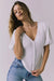 chaser abbie blouse white front