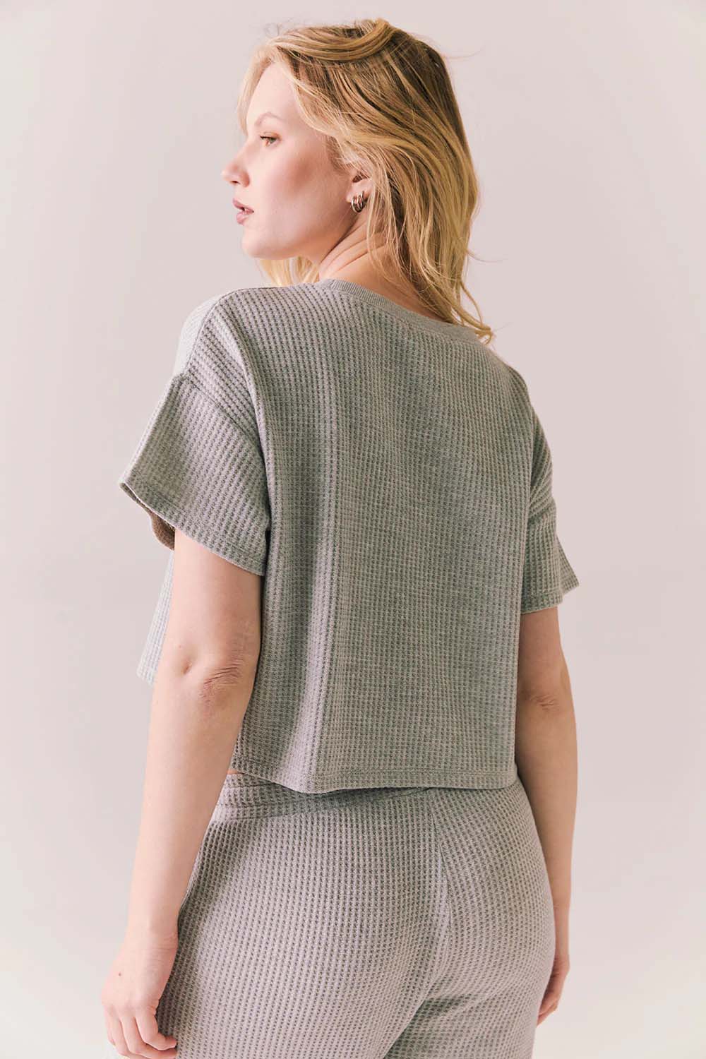 Chaser Brand - Irvine Tee - Heather Grey - Back