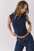 chaser hailey top navy