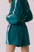 chaser hanover shorts teal white back