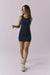 chaser joanne mini dress navy