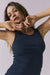 chaser joanne mini dress navy detail