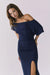 chaser june maxi dress navy