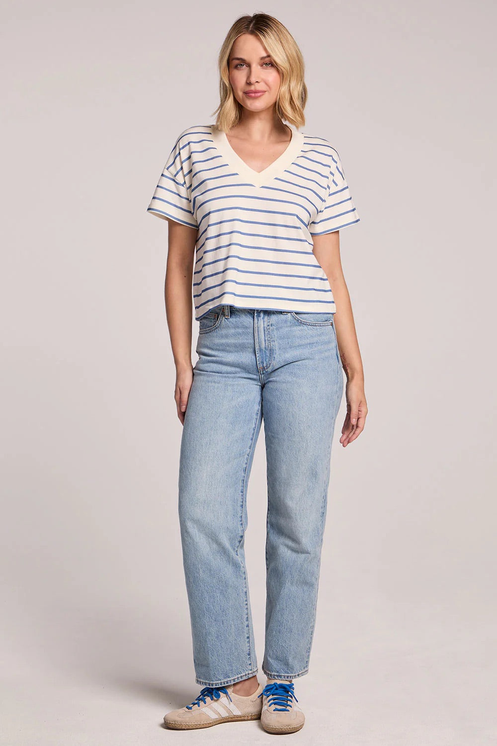 chaser mazzy tee french riviera stripe