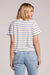 chaser mazzy tee french riviera stripe back