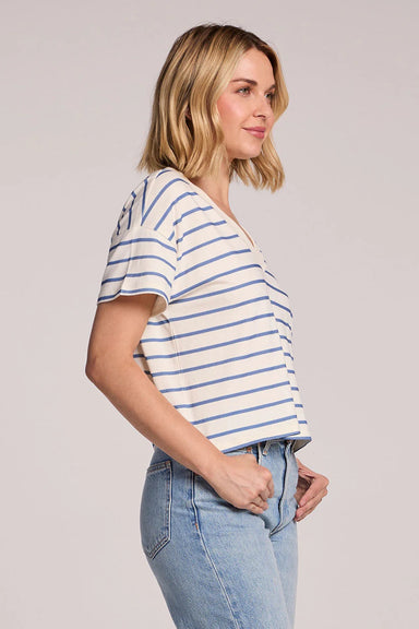 chaser mazzy tee french riviera stripe side