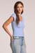 chaser simona tee blue hydrangea side