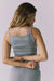 chaser ulla tank heather grey back
