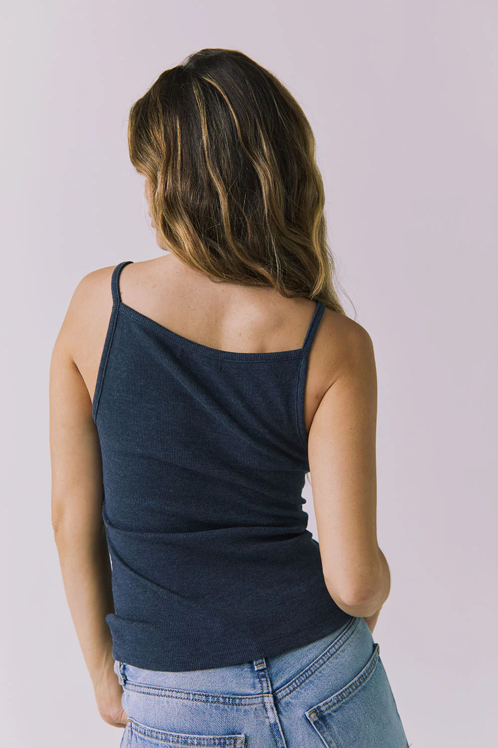 chaser ulla tank navy back
