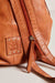Free People - WTF Soho Convertible Sling - Distressed Brown - Zipper Detail