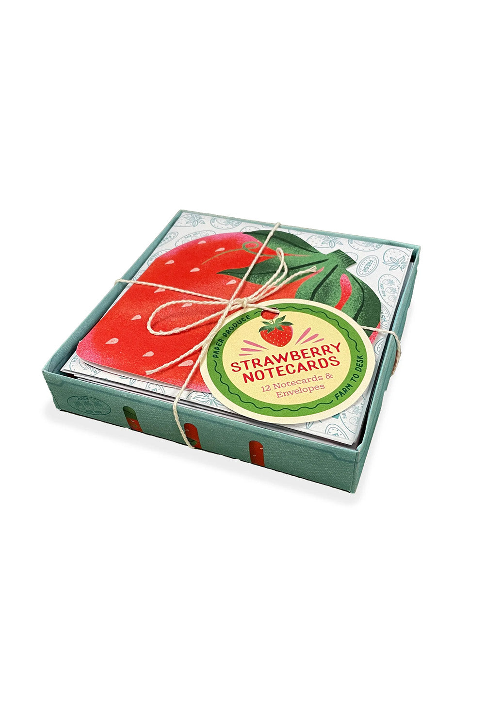 chronicle paper produce strawberry notes package