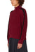Obey - Frankie Track Sweater - Wine - Side