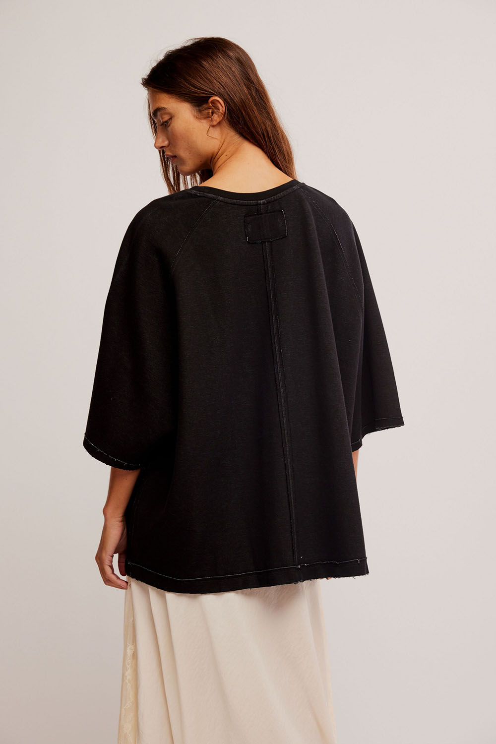 Free People - Joah Tee - Black - Back