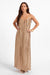 Sage the Label - City Daze Slip Dress - Taupe - Front 2