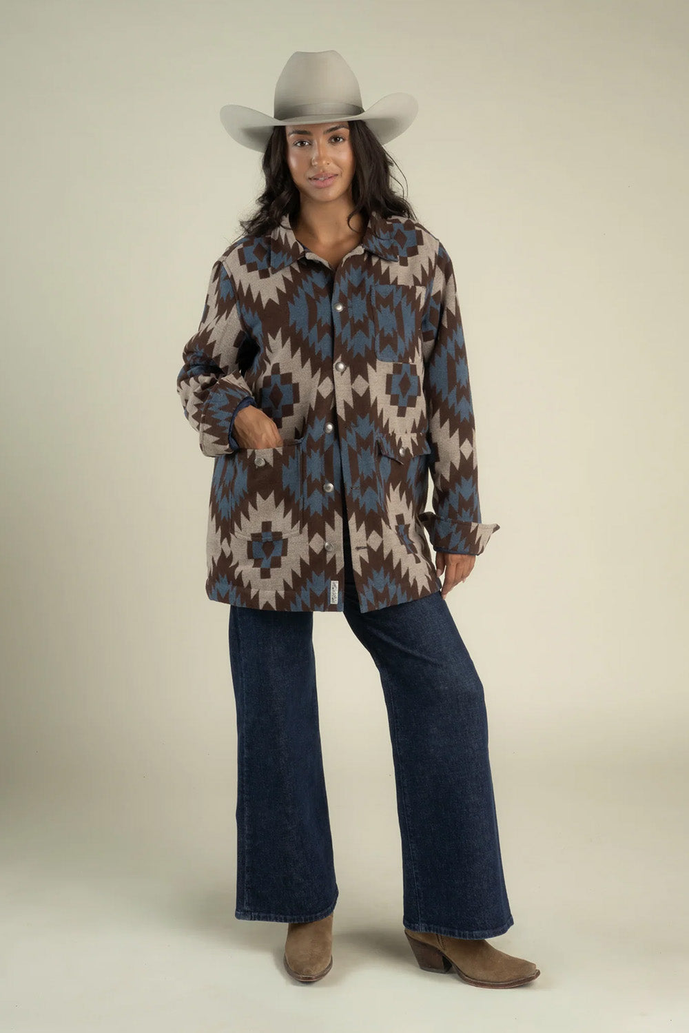 Sendero - Santa Fe Jacket - Rangeland Taupe - Front