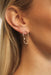 Able - Pearl Orbit Earrings - Gold - Model