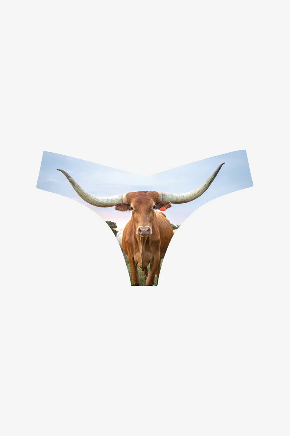 Commando - Classic Mid-Rise Thong - Longhorn