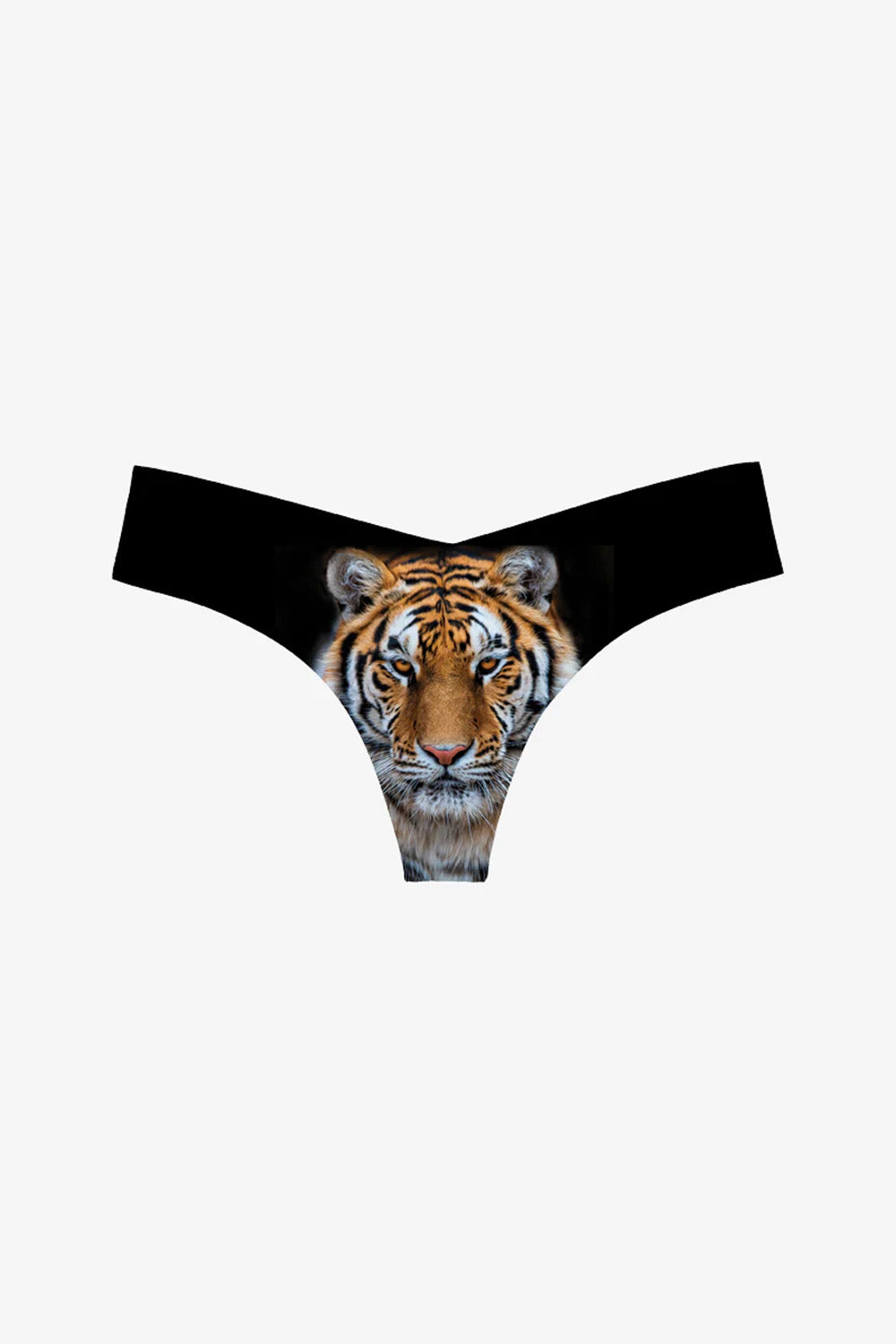 Commando - Classic Mid-Rise Thong - Orange Tiger
