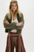 Free People - Birdie Washed Jacket - Olive Green - Front