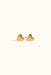 Able - Heart Studs - Gold