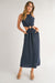 Sage the Label - Sandy Cove Maxi Dress - Navy - Front
