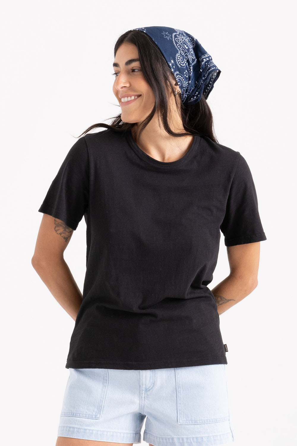Roark - Well Worn SS - Black 2 - Front