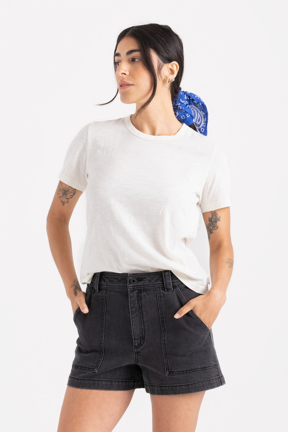Roark - Well Worn SS - Off White 2 - Front