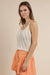 Sage the Label - Coffee To Go Sweater Tank - Cream - Side