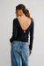 Free People - Riley LS Tee - Black - Back