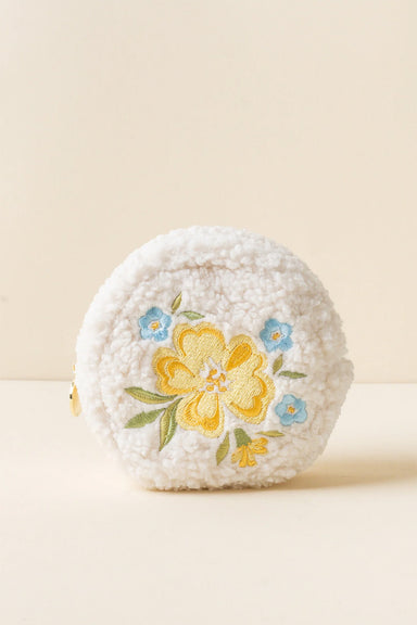 darling-effect-teddy-circle-pouch-dainty-floral-yellow