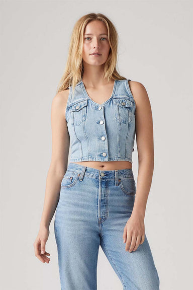 Levis - Bella Denim Corset - I Will - Front