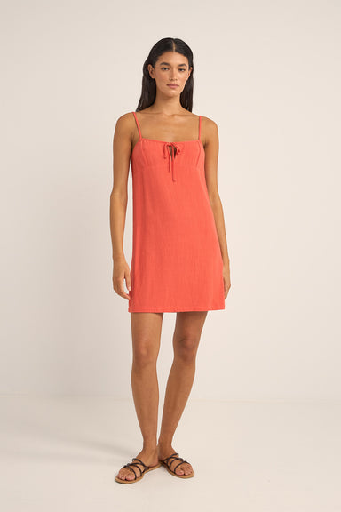 Rhythm - Seacoast Slip Dress - Coral 