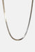 Able - Herringbone Necklace - Silver