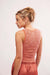 Free People - Love Letter Sweetheart Cami - Apricot Brandy - Back
